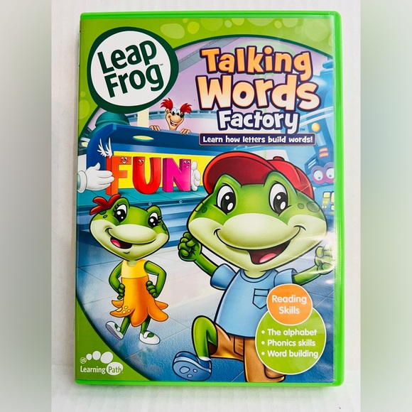 Leap Frog Talking Words Factory DVD - Picture 1 of 3